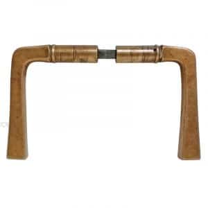 Türdrücker Jugendstil Avantgarde alt Quadrat 15.5mm 8er Vk