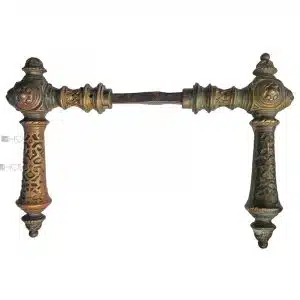 Prächtige Türdrücker antik Würfel Türklinken groß 17.2mm 10er Vk