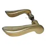 Türdrücker alt Alu Welle Türklinken Mid Century 16.8mm 8er Vk