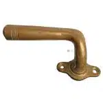 Fensterolive Jugendstil Halbgriff Avantgarde Ringe alt links 43mm