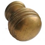 Türknauf antik Streifen Bienenstock alt Türgriff 58mm fest