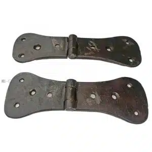 Truhenbänder antik alt Eisen Deckelbänder geschmiedet 18cm