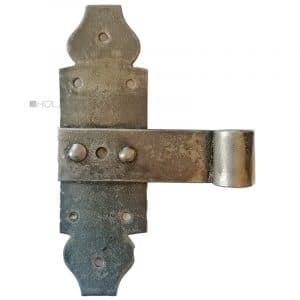 Tür Kreuzband antik genietet alt 18cm 14er Dorn