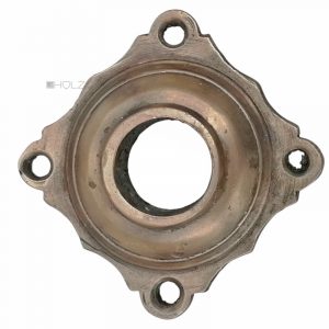 Drückerrosette antik Wulst alt groß Türdrücker Türklinke 18.2mm