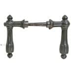 Türdrücker antik Kreis Eisen Türklinken alt 18.2mm 8er Vk