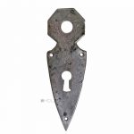 Kastenschloss Kurzschild antik geschnitten alt 16mm 68