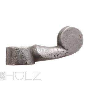 Vorreiber antik Fensterriegel alt Griff Gusseisen Volute plan