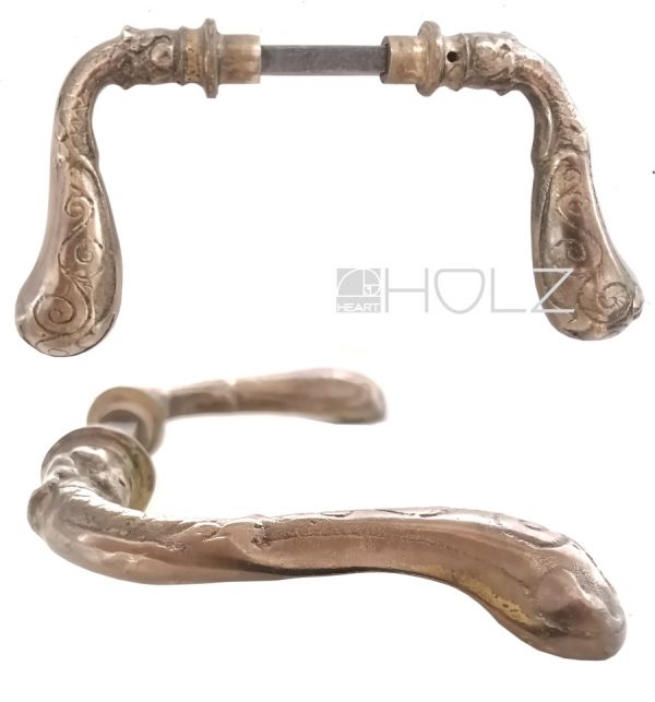 Türdrücker antik Messing Welle Türklinken alt 14.5 mm 8er Vk