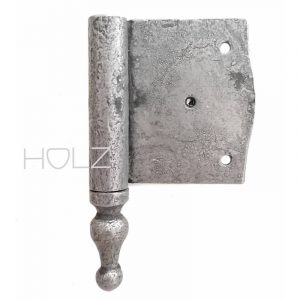 Tür Fitschenband antik Türband alt Zierkopf Eisen Tropfen rechts oben 12mm