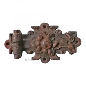 Zierbeschlag antik Gusseisen 12cm alt massiv