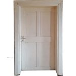 Zimmertür Biedermeier antik alt Füllungstür