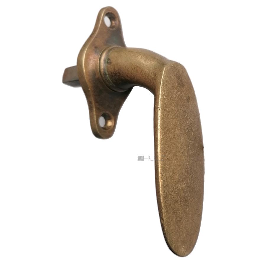 Fenster Halbgriff Jugendstil Avantgarde oval alt 79/45/43