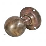Türknauf Jugendstil Türknopf Türgriff Drehgriff alt 45mm
