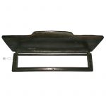 Briefklappe Bronze schwer floral Blume Briefschlitz Alpan 1.5kg 26.5cm