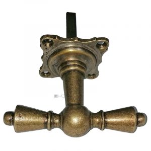 Türknauf antik Griffolive Kreuzolive Kugel 7er Vk