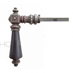 Türdrücker antik Gusseisen Türklinke Lübeck Bajonett alt 8er Vk