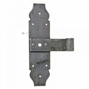 Tür Kreuzband alt Stahl genietet Türband 20cm 13er Dorn