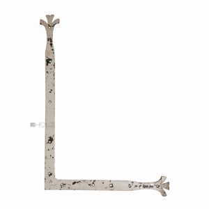 Türband Torband geschmiedet Stahl alt links 52 x 75cm