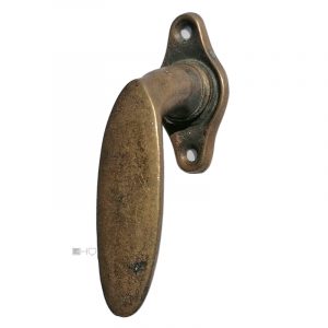 Fenster Halbgriff Jugendstil Avantgarde oval alt 82/41/43