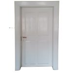 Zimmertür antik Biedermeier alt Zarge Tuer 3 links weiß Falzmaß 98x191