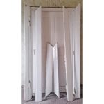 Zimmertür antik Biedermeier alt Zarge Tuer 3 links weiß Falzmaß 98x191