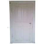 Zimmertür antik Biedermeier alt Zarge Tuer 3 links weiß Falzmaß 98x191