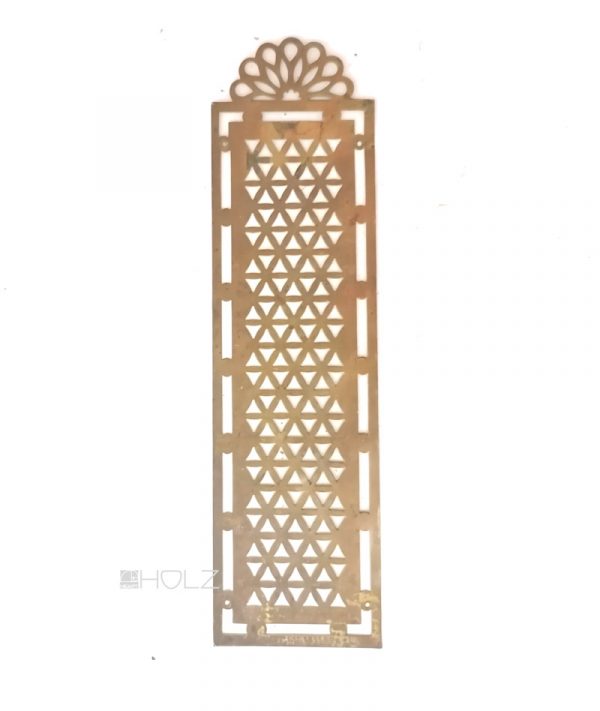 Fingerplatte antik Frankreich Tür Greifplatte Messing Pyramide alt Art Nouveau