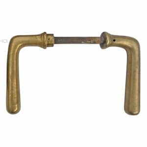 Türdrücker Kastenschloss Jugendstil alt rund Türklinken 16.7mm 9er Vk