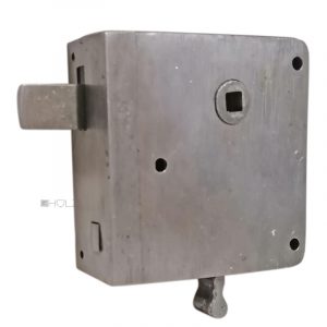 Tür Kastenschloss rechts Stahl Türschloss klein alt 62/9