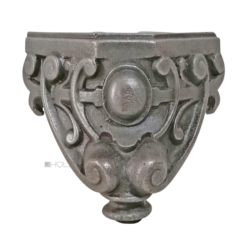 Ofen Badewannen Fuß antik Gusseisen Kamin alt Gründerzeit 11cm