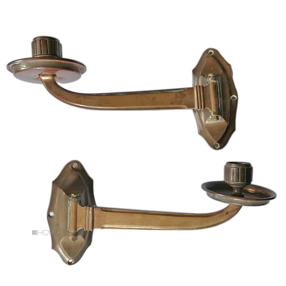 Klavierleuchter antik Jugendstil alt klassisch Paar 23cm