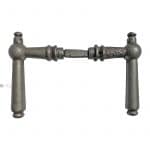 Türdrücker antik Haustür alt Kugel groß Türklinken Eisen 21mm 13er Vk