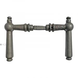 Türdrücker antik Haustür alt Kugel groß Türklinken Eisen 21mm 13er Vk