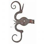 Tür S-Band antik geschmiedet Türband alt 35cm 15er Dorn