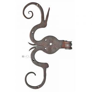 Tür S-Band antik geschmiedet Türband alt 35cm 15er Dorn