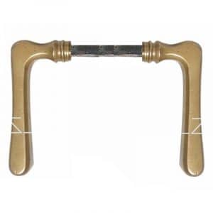 Türdrücker Wiener Jugendstil polygon alt Türklinken 14.5mm 8er Vk