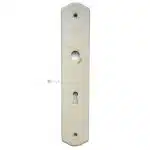 Langschild Porzellan Tür alt Vintage Türgriff 15mm 68