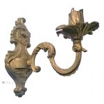 Wand Kerzenhalter Kerzenleuchter antik neo barock 20cm