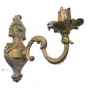 Wand Kerzenhalter Kerzenleuchter antik neo barock 20cm