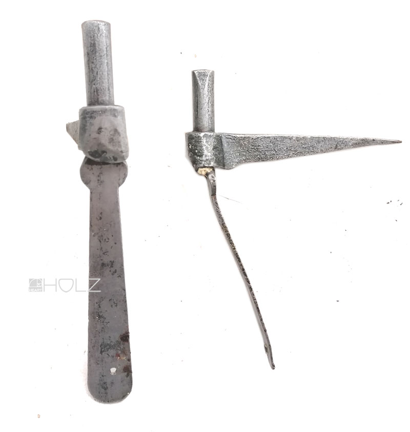 Stützkloben antik geschmiedet Türkloben Türband Eisen alt 14mm