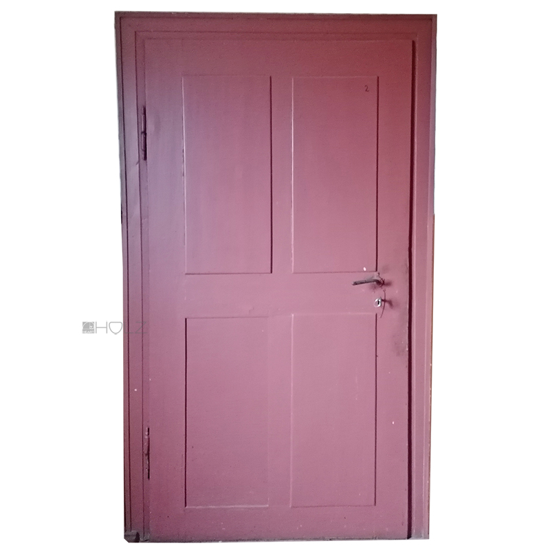Zimmertür antik Biedermeier alt massiv Zarge Tuer 2 links Falzmaß 98x191