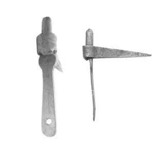 Stützkloben antik handgeschmiedet Türkloben Türband Eisen alt 14mm