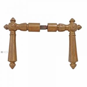 Türdrücker antik Würfel Blüte Türklinken alt 19mm 8er Vk