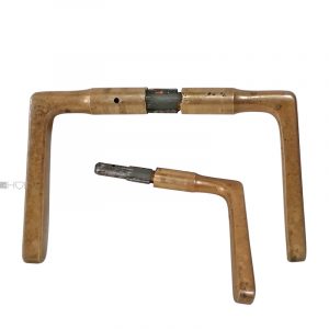 Türdrücker Jugendstil alt Avantgarde Türklinken 17.7mm 11er Rund