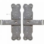 Tür Kreuzband Paar Kreuzbänder Türbänder geschmiedet 23cm 14