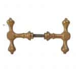 Türknaufgarnitur antik Biedermeier alt Würfel 16.7mm 8er Vk