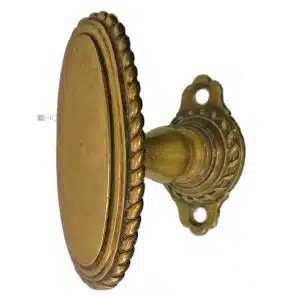 Fensterolive Jugendstil alt Fenstergriff oval klassizistisch 80/57/43