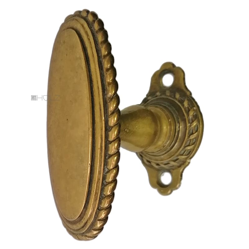 Fensterolive Jugendstil alt Fenstergriff oval klassizistisch 80/57/43