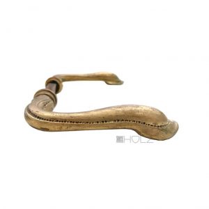 Jugendstil Türdrücker antik Türklinken Welle alt 9er Vk
