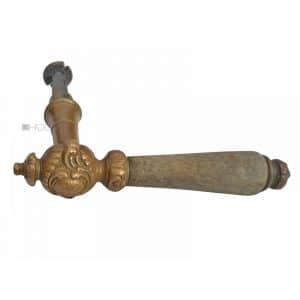 Türdrücker antik Wohnungseingang alt Gründerzeit 15.5mm 9er Vk